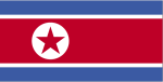 Korea Pnocna - flaga
