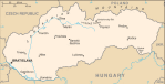 Sowacja - mapa kraju