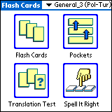 LingvoSoft Polsko <-> Tureckie Karty ćwiczebne dla Palm OS Polski - Turecki