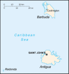 Antigua i Barbuda - mapa kraju
