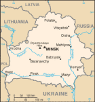 Białoruś - mapa kraju