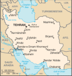 Iran - mapa kraju