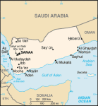 Jemen - mapa kraju