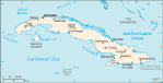 Kuba - mapa kraju