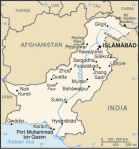 Pakistan - mapa kraju