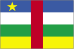 Republika rodkowoafrykaska - flaga