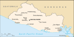 Salwador - mapa kraju